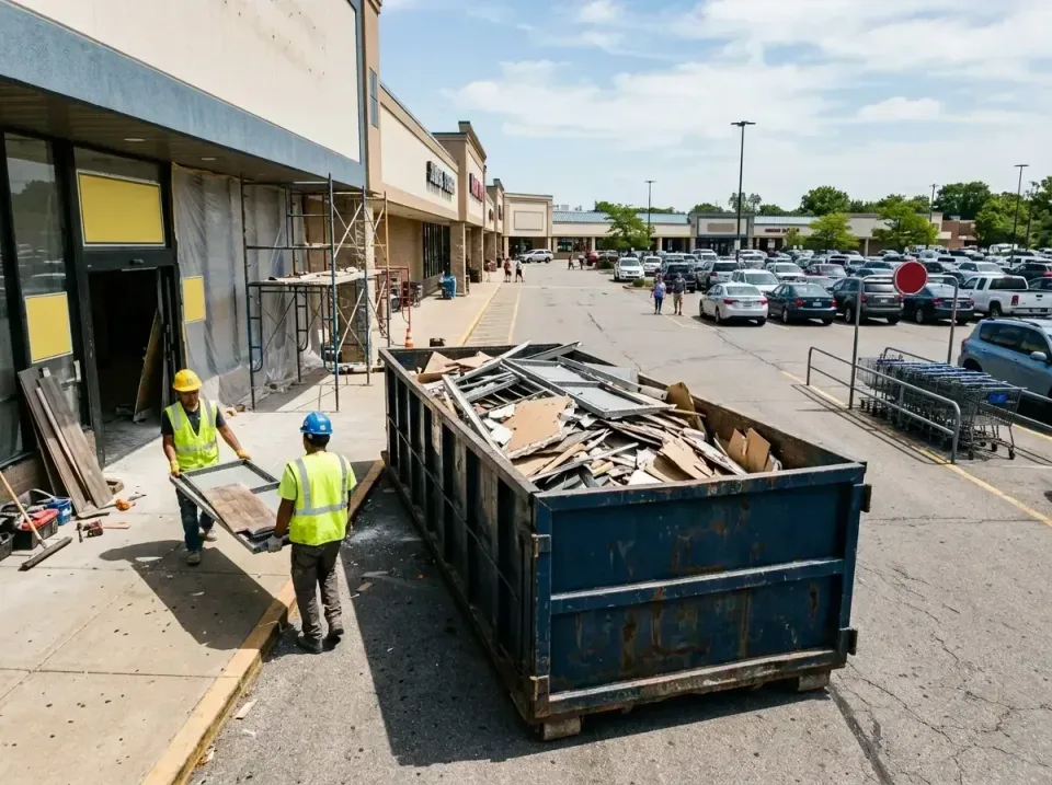 retail-store-renovation-debris-003 — frequently asked questions, Roll-off Dumpster Rentals in West Vero Corridor, FL